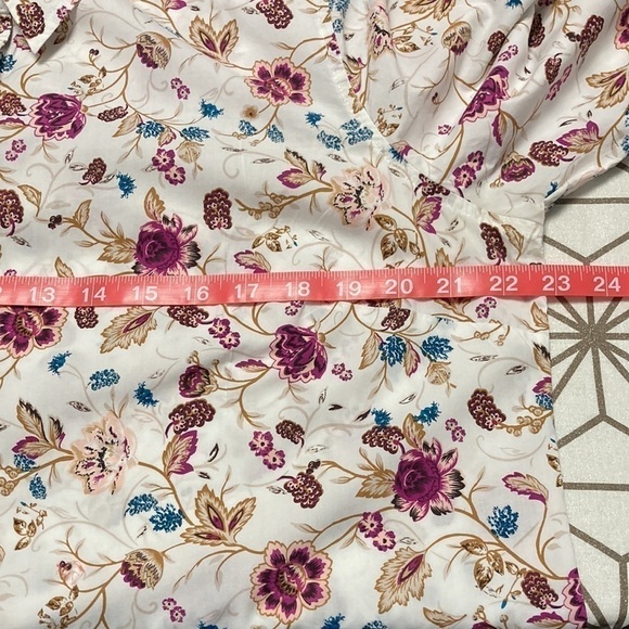 Charter Club floral blouse - Picture 9 of 12